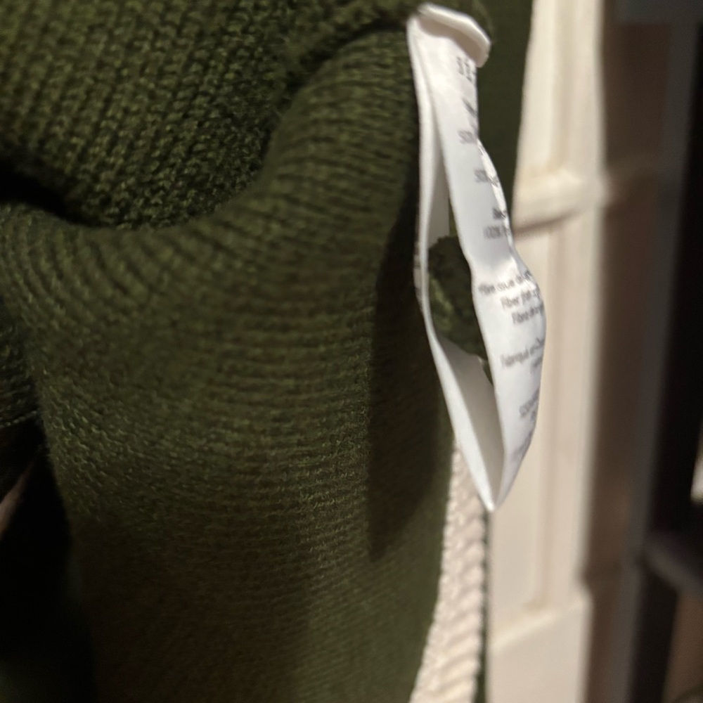 Sezane Auguste Jacket Perfect Green/Ecru Size S (Final Price) - Picture 5 of 5
